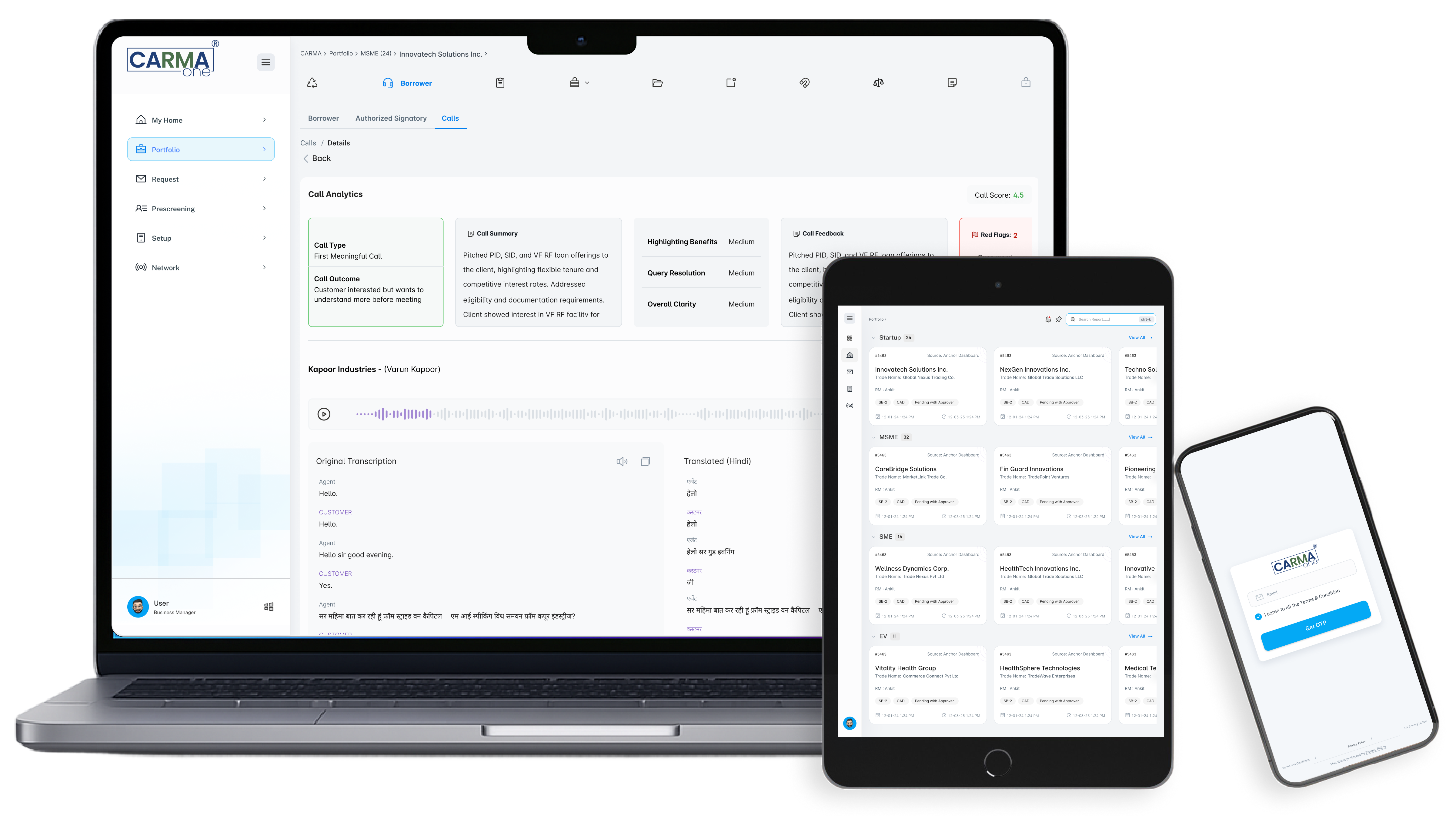 Financial growth visualization